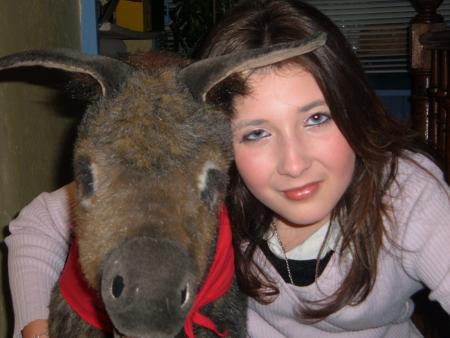 mélanie et l ane